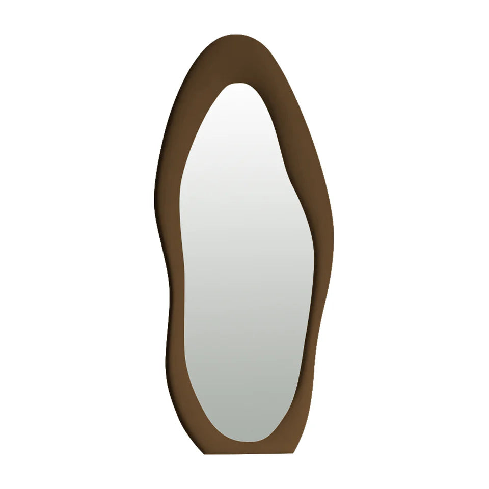 Pebble Velvet Mirror