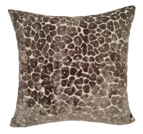 Leopard Velvet Cushion Large