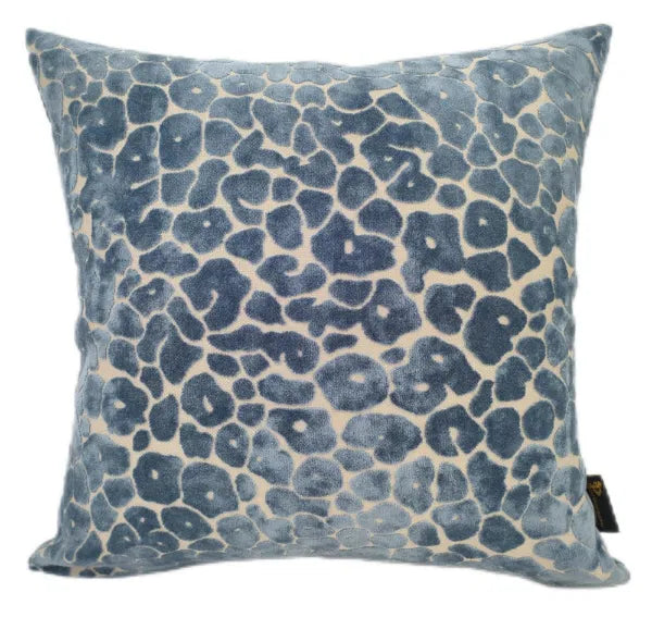 Leopard Velvet Cushion Large