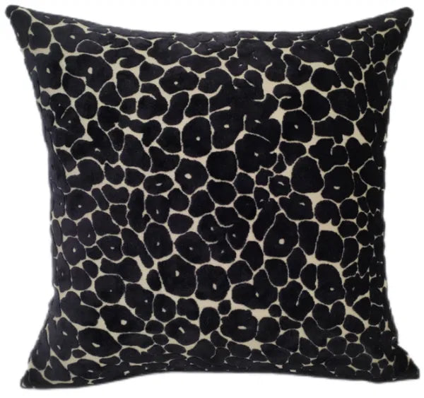 Leopard Velvet Cushion Large