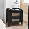 Rattan Bedside