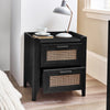 Rattan Bedside