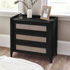 Rattan 3 Drawer Chest