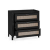 Rattan 3 Drawer Chest