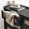 Rattan 6 Drawer Chest